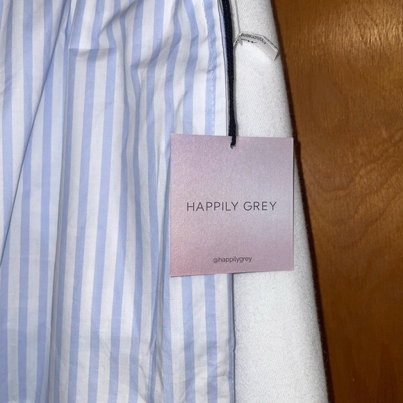 Happily Grey Teddy Bear White & Blue Sweatshirt, Shorts & Socks Lounge Set - Picture 5 of 5